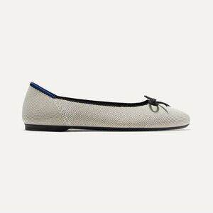 NEW ROTHY’S BALLET FLATS IN DIAMOND METALLIC 9